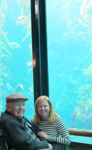 Dad and me at the Monterey Aquarium 2010